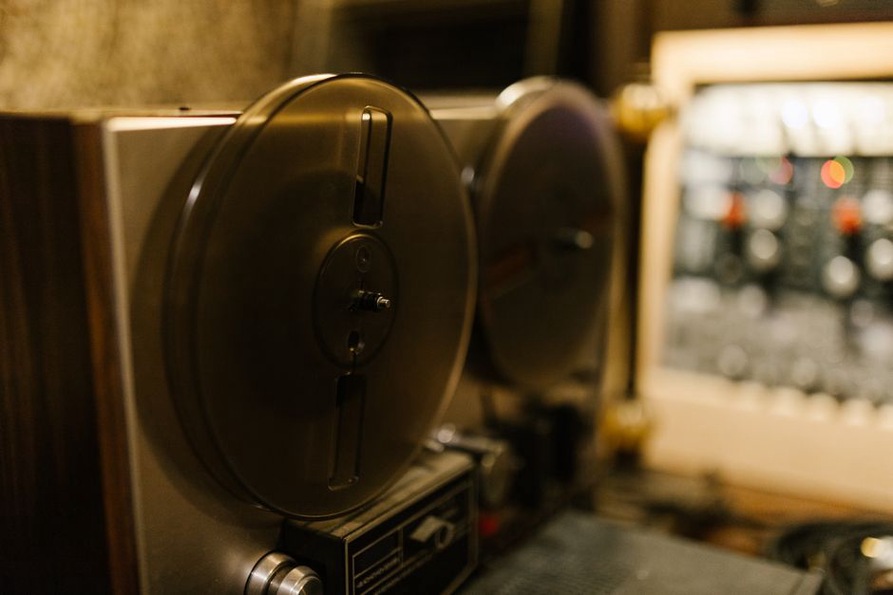 Vintage recording equipment used in Finnish studios