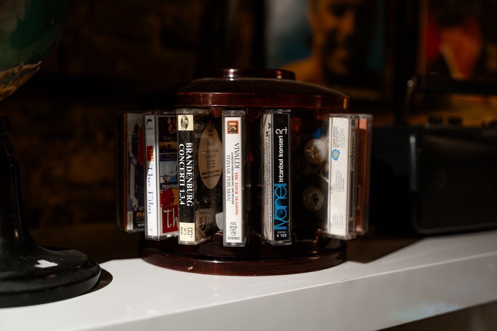 Flyers and tapes preserving local metal history