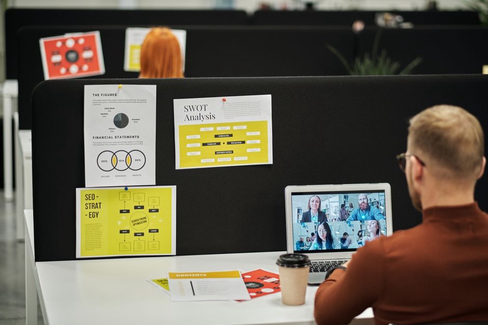 Enlarged text makes a shared document easier to follow